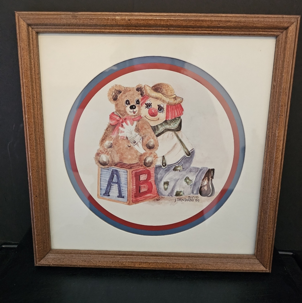 Kids room wall art